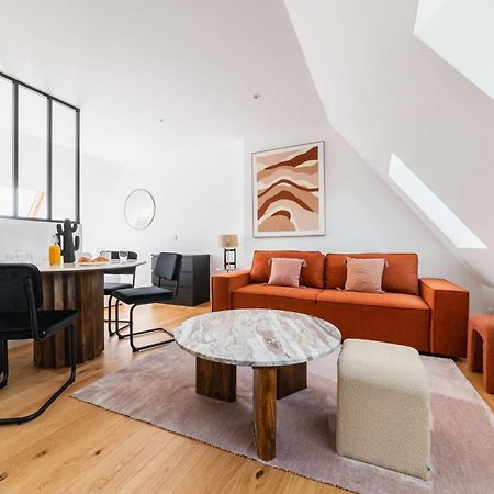 Apartament 2 Pieces Refait A Neuf Dernier Etage - Paris 19 - 4P - Flat-Guest Zewnętrze zdjęcie