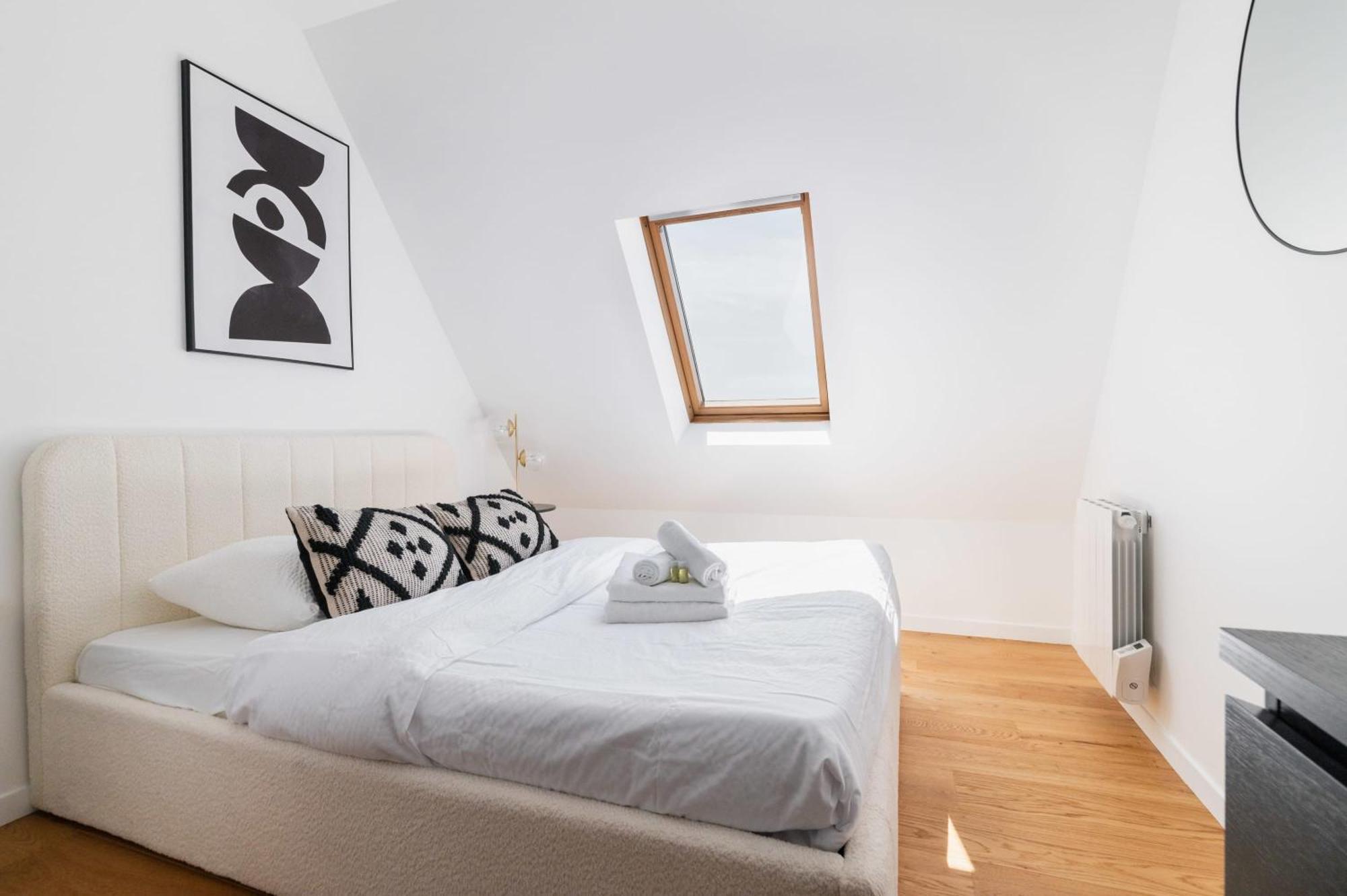 Apartament 2 Pieces Refait A Neuf Dernier Etage - Paris 19 - 4P - Flat-Guest Zewnętrze zdjęcie
